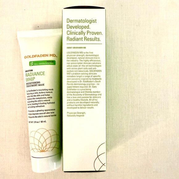 Goldfaden MD Radiance Whip Brightening Treatment Mask 2 oz New $75 Retail - Picture 7 of 12
